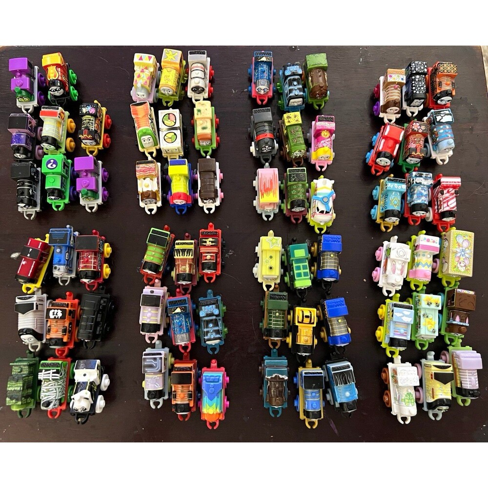Thomas & Friends MINIS Train Lot of 71 - Rare Holiday Hanukkah, Holiday and DC
